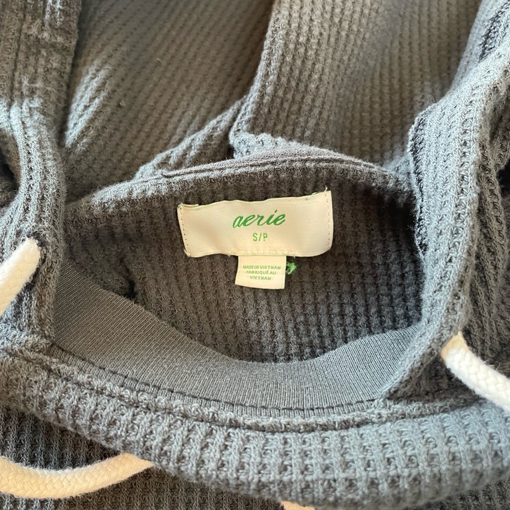 3 Aerie Waffle Hoodies - Picture 4 of 10